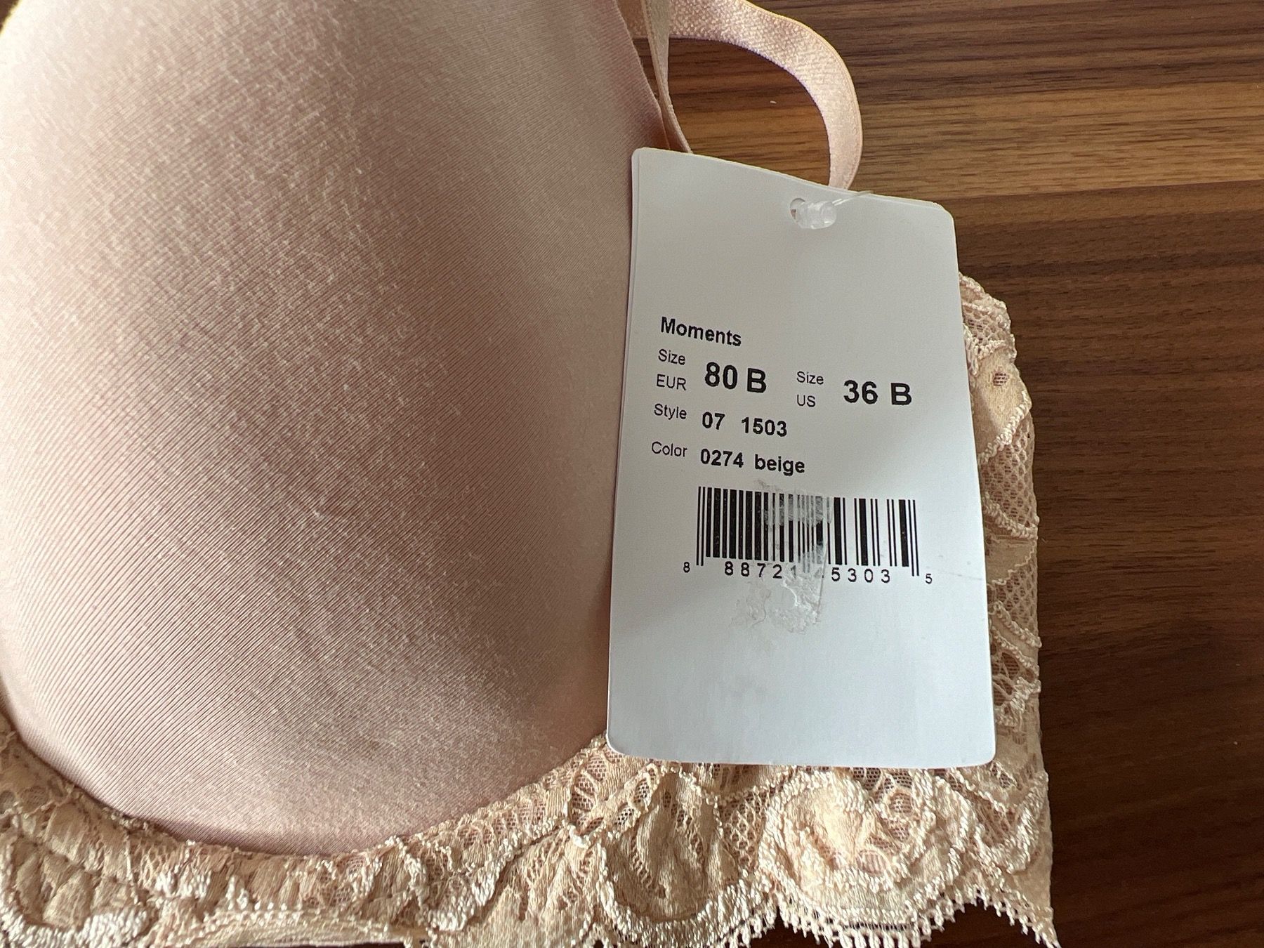 Hanro Altra biancheria intima: BH HANRO 80b – Nuovo (secondo la descrizione) da Dornach venduto da samuti 1