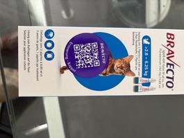 Bravecto® Spot-on Katze -6.25 kg zum halben Preis