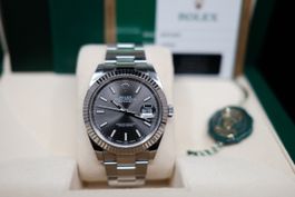 Rolex Datejust 41mm 126334 Rhodium - Full Set