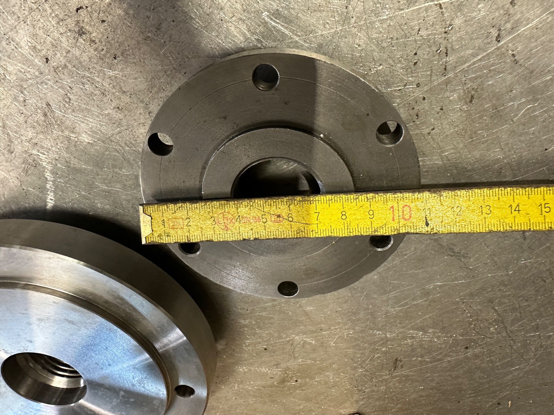 Schaublin Altro per industria metallurgica: Schaublin 102 - W20 Backenfutter Flansche – Nuovo (secondo la descrizione) da Staufen venduto da Moogybee 4