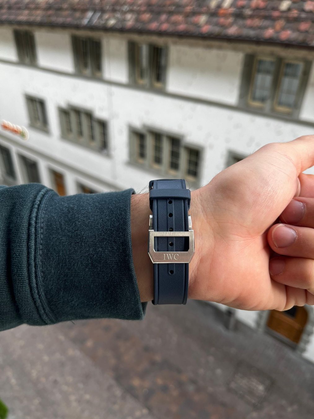 IWC Uhren: IWC Big Pilot 43, Full Set + Kautschukband – Gebraucht aus Schaffhausen von immervali 5