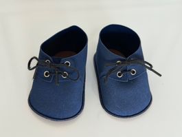 1 Paar Puppenschuhe, STOLLE 9/56, 8 cm, Füsse 7.5 x 4x2 cm