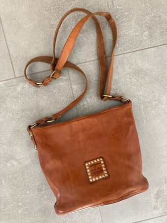 Wunderbare CAMPOMAGGI - LEDER - TASCHE