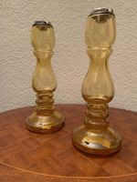 2 Kerzenständer aus Glas. Nie gebraucht