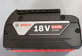Bosch Akku 18V 5.0Ah Li-Ion GBA Professional neuwertig 