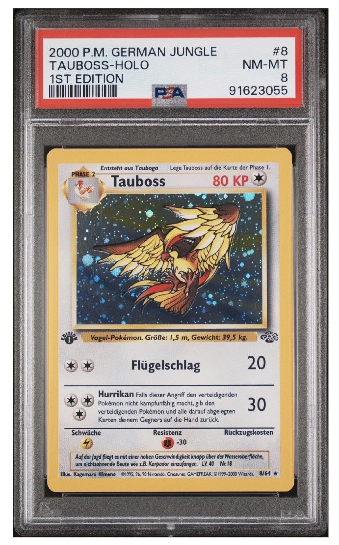 Pokémon Sammelbilder & Trading cards: Psa Jungle Tauboss – Neu (gemäss Beschreibung) aus Herznach von Terratemptrop