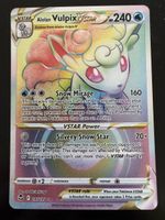 Alolan Vulpix VSTAR Rainbow Rare (197/195)