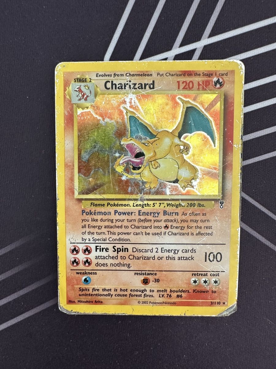 Charizard Holo 3/110 Legendary Collection 2002 (Gebraucht) in Ascona ...