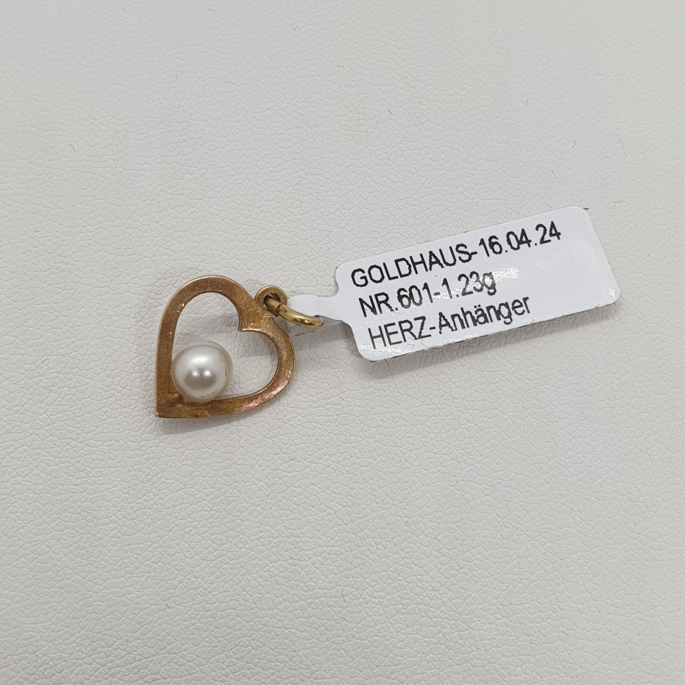 Anhänger: Echt 18K Gold - Herz Anhänger – Gebraucht aus Luzern von Luzern-Goldhaus 1