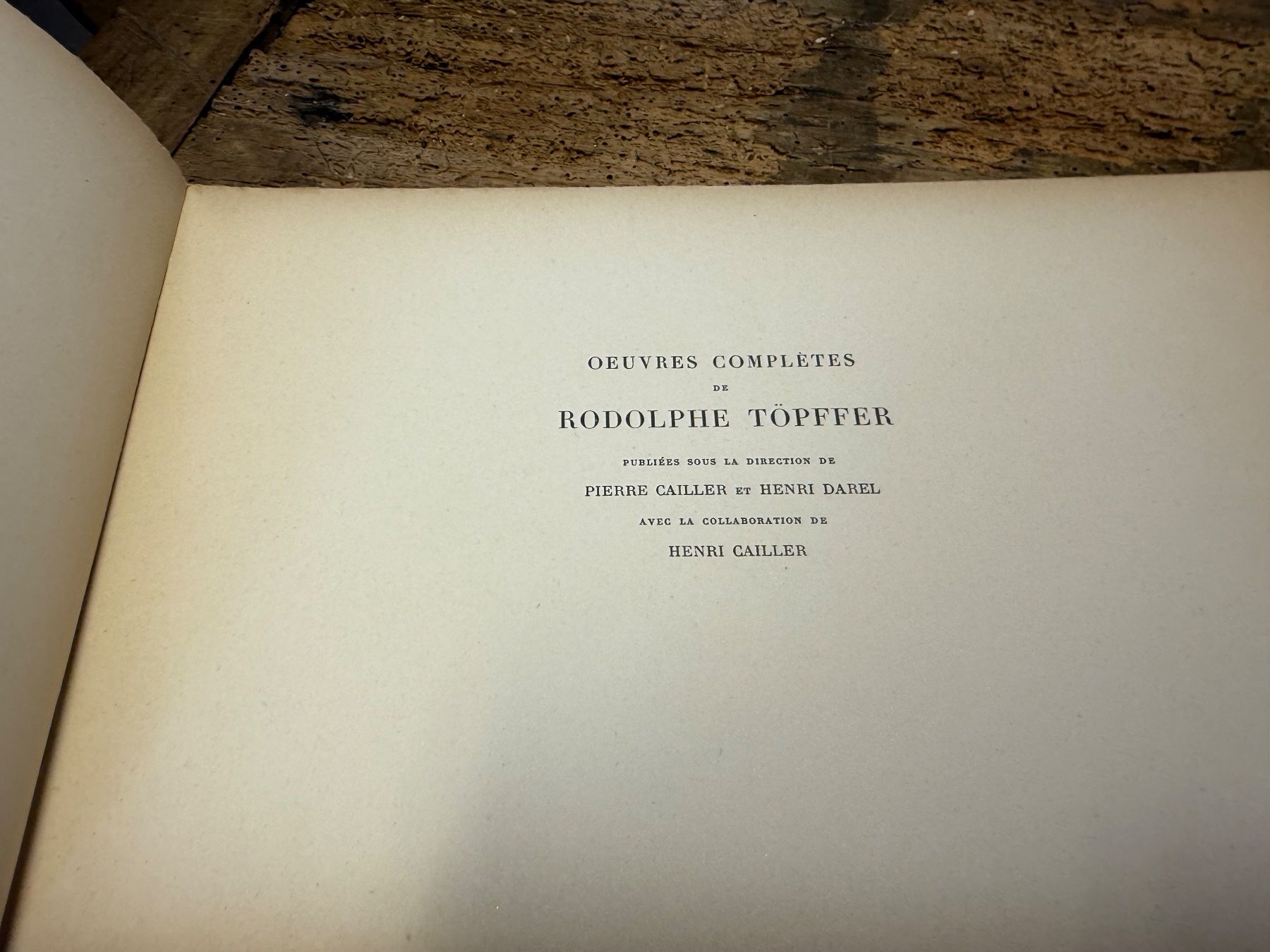 Libri: 1943 Rodolphe TOEPFFER Caricatures nummeriert – Usato da Bern venduto da Jwpm66 1