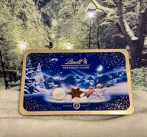 ÄLTERE CHOCOLAT LINDT PRALINÉ BLECHSCHACHTEL