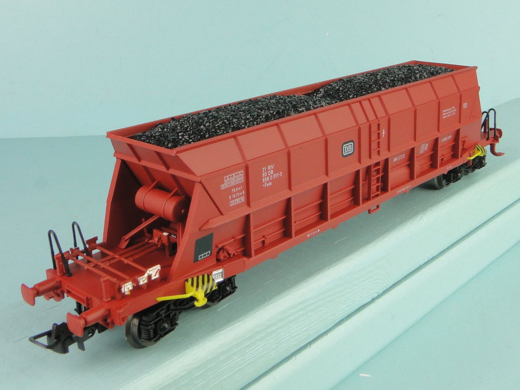 Modellini di ferrovie: Electrotren 5702 DB Kohle Wagen, NEU – Usato da Bülach venduto da cann11 5