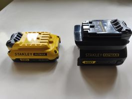 Stanley Akku MIT Adapter NEU