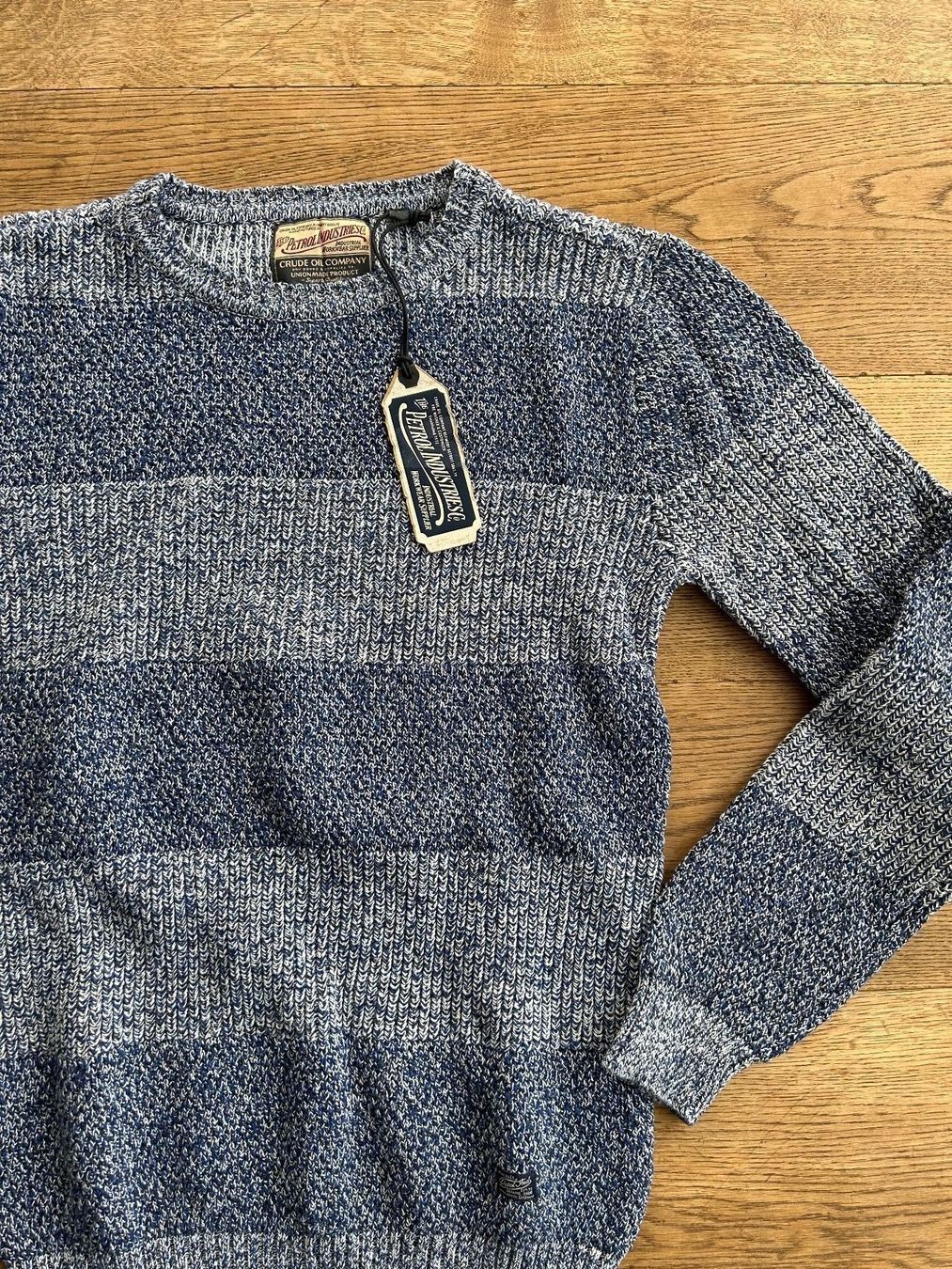 Pullover & Sweatshirts: PETROL INDUSTRIES  Herrenpullover Gr.:S Neu blau/weiss – Neu und originalverpackt aus Zürich von El17an 1