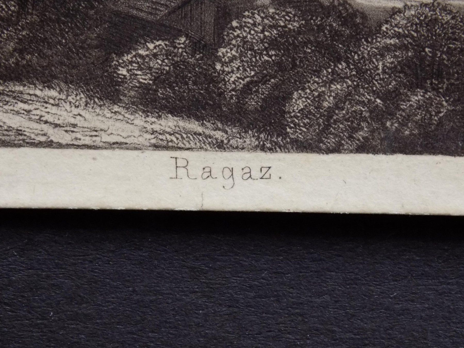 Incisioni: Ragaz kleine Ansicht – Usato da Risch venduto da Rischli15 2