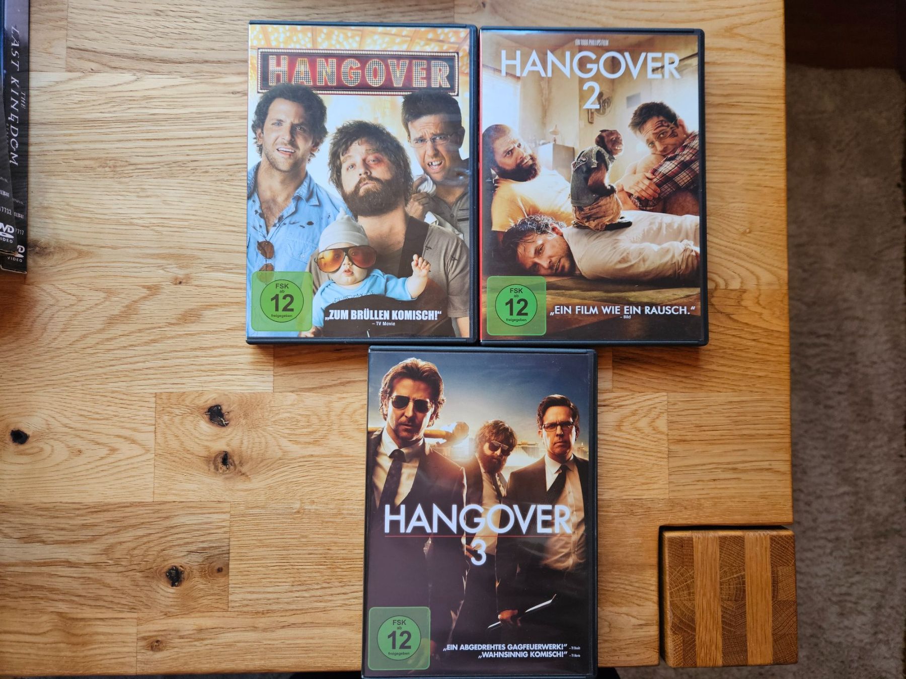 Tutti i DVDs: Hangover 1-3 – Usato da Blankenburg venduto da kat_hx7f