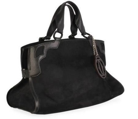 Tasche / Sac Cartier nubuck, suède