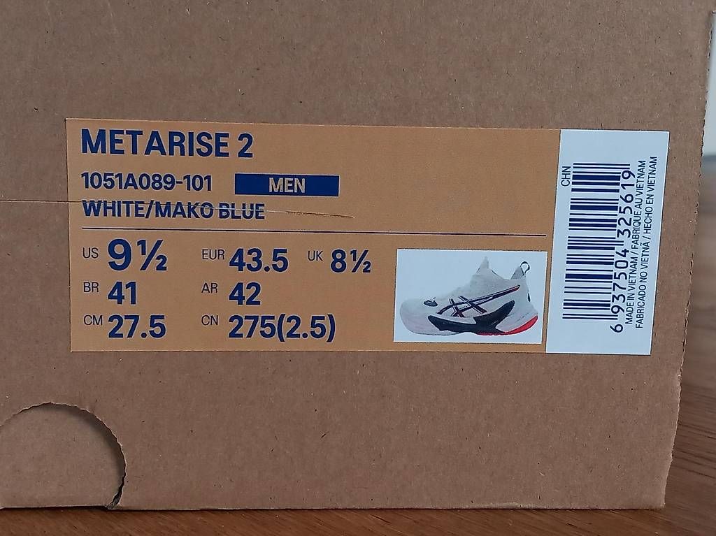 Scarpe da uomo: Asics Metarise 2 Volleyball Turnschuhe Grösse 43.5 – Usato da Luzern venduto da Noosi88 7