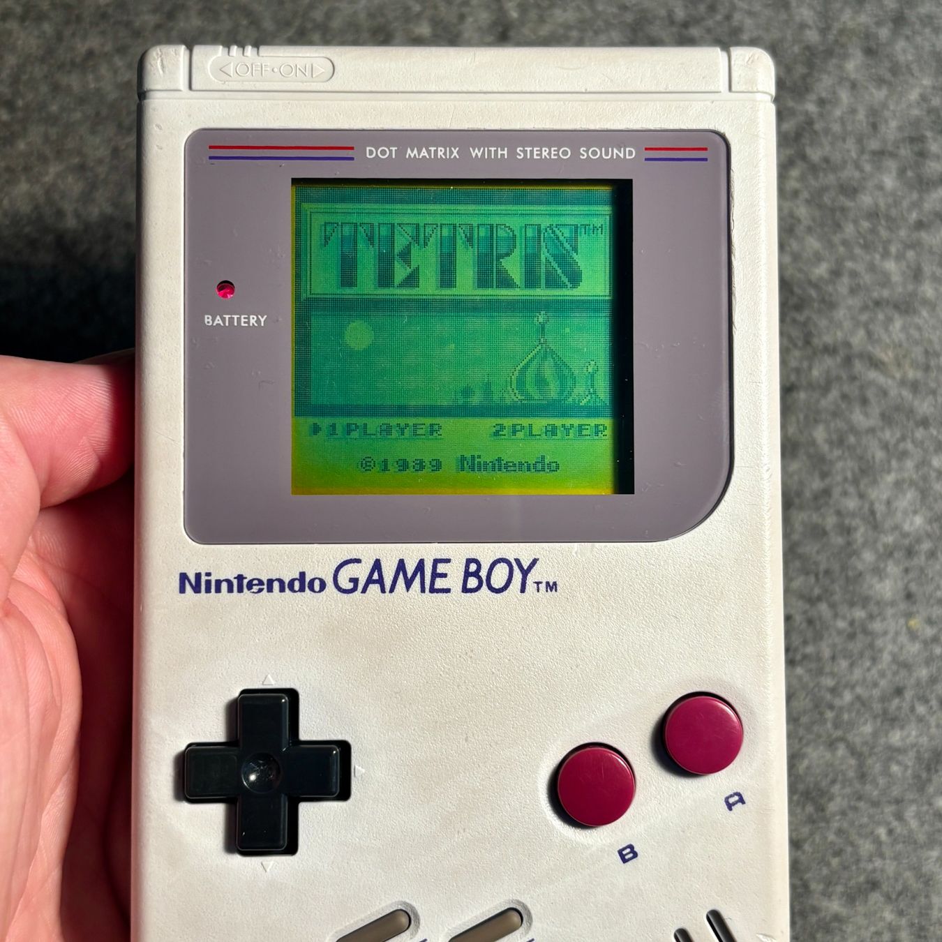 Nintendo Konsolen: GameBoy Classic DMG-01 Konsole + Tetris Original – Gebraucht aus Mollis von GamingCorner 3