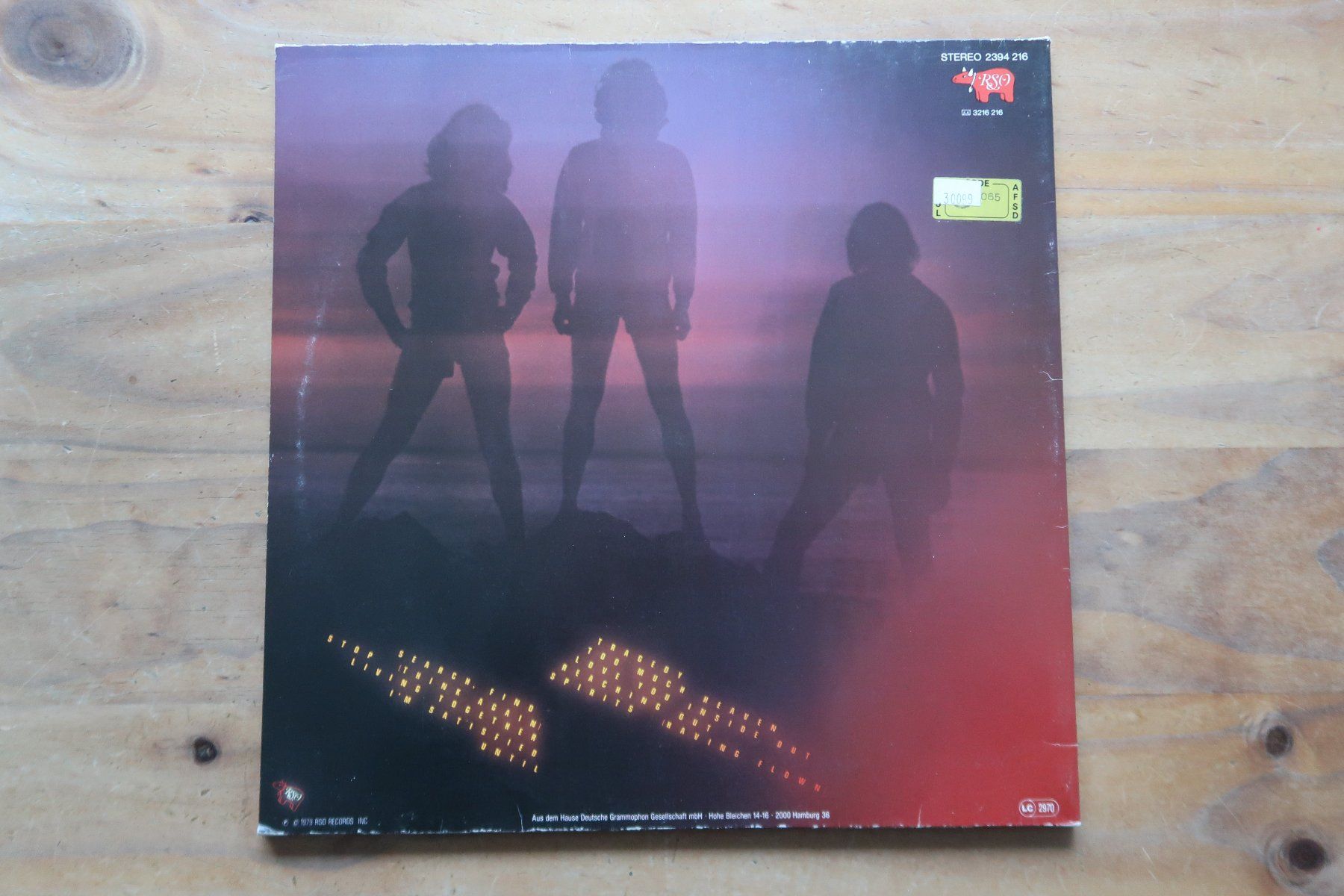 Schallplatten: BEE GEES - SPIRITS HAVING FLOWN - VINYL LP – Gebraucht aus Basel von Patiscat 1