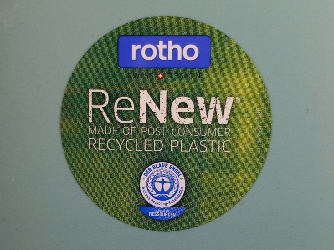 Rotho Poubelles: ROTHO Papierkorb Basic 10 Liter Mintgrün, 2 Stück – D'occasion à Hünenberg par Restwert_Zug 5