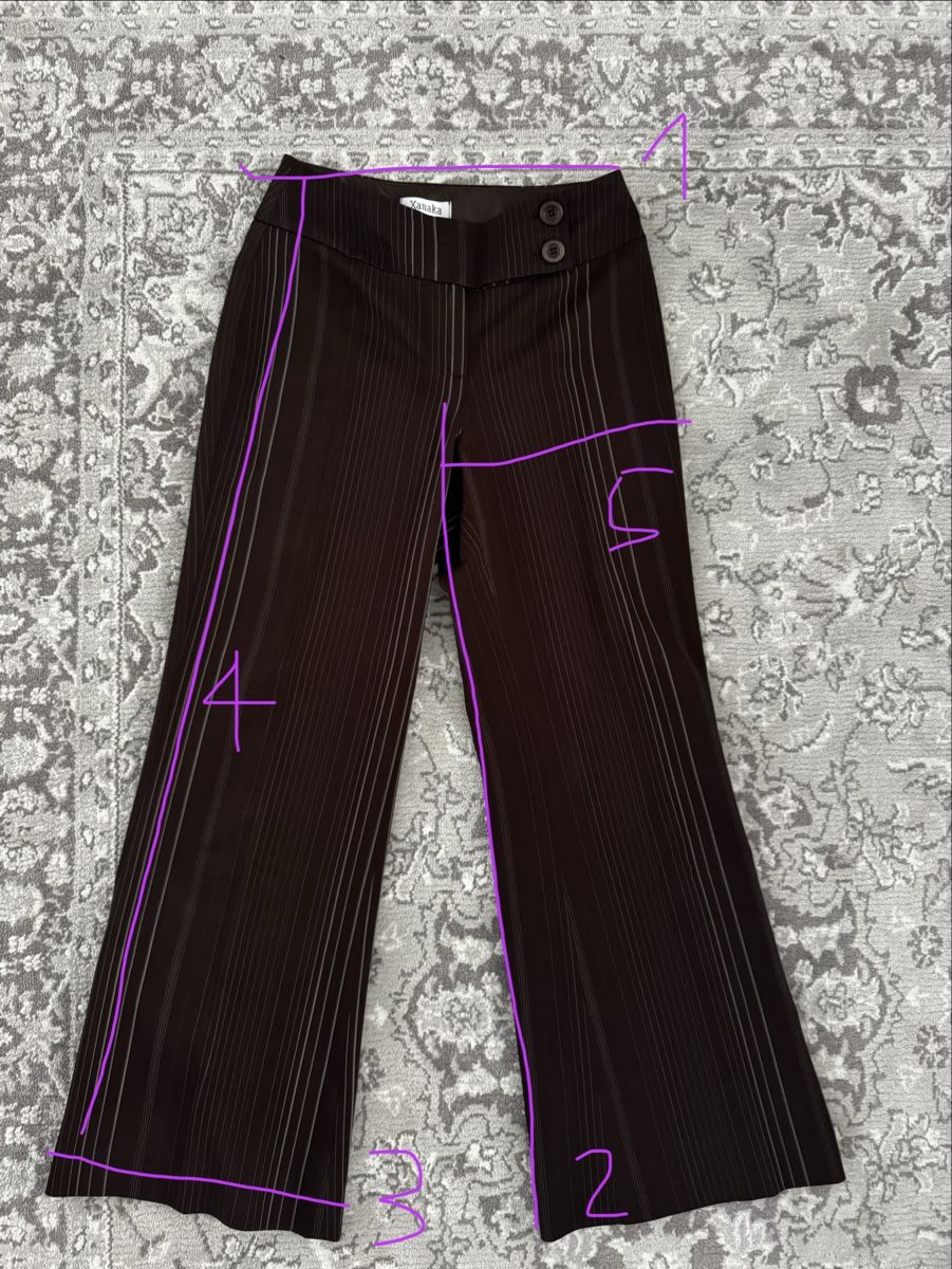 Pantalons: Anzugshose gestreift braun – D'occasion à Schaan par kri_tsw8 6