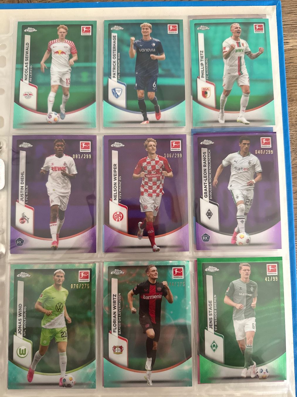 Topps Album: Topps Chrome Bundesliga 2024 Sammlung – Usato da Baar venduto da pede1900 2