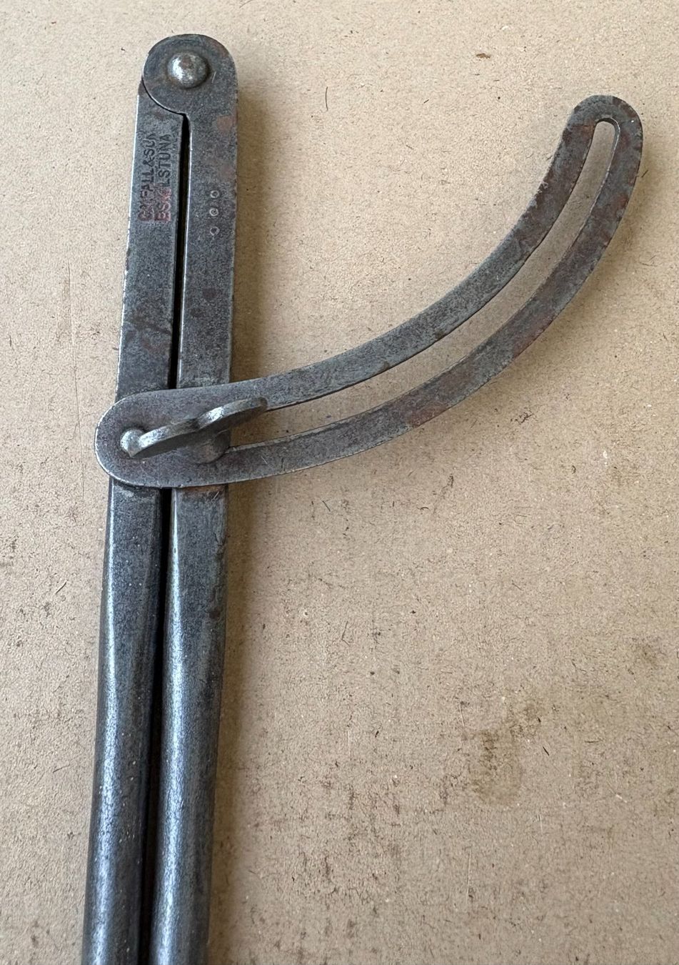 Tutti gli attrezzi: VINTAGE WERKZEUG BOGENZIRKEL – Usato da Ostermundigen venduto da wini63 2