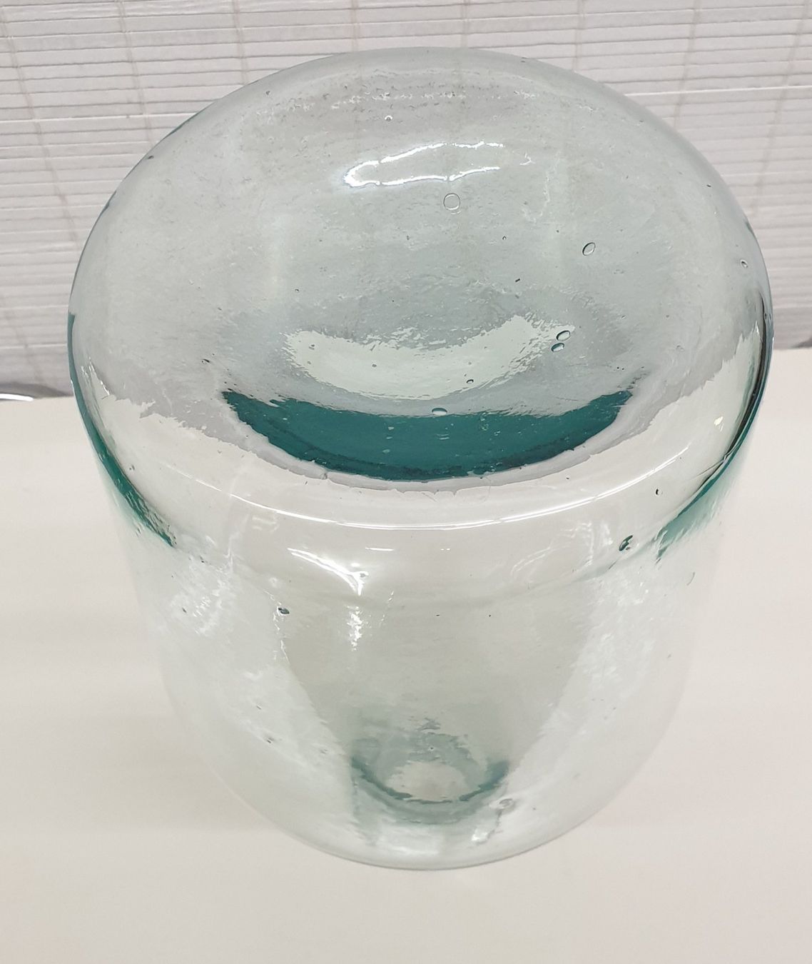 Bottiglie: Antike grosse Glasflasche für Most oder Schnaps – Usato da Emmen venduto da magelan 5