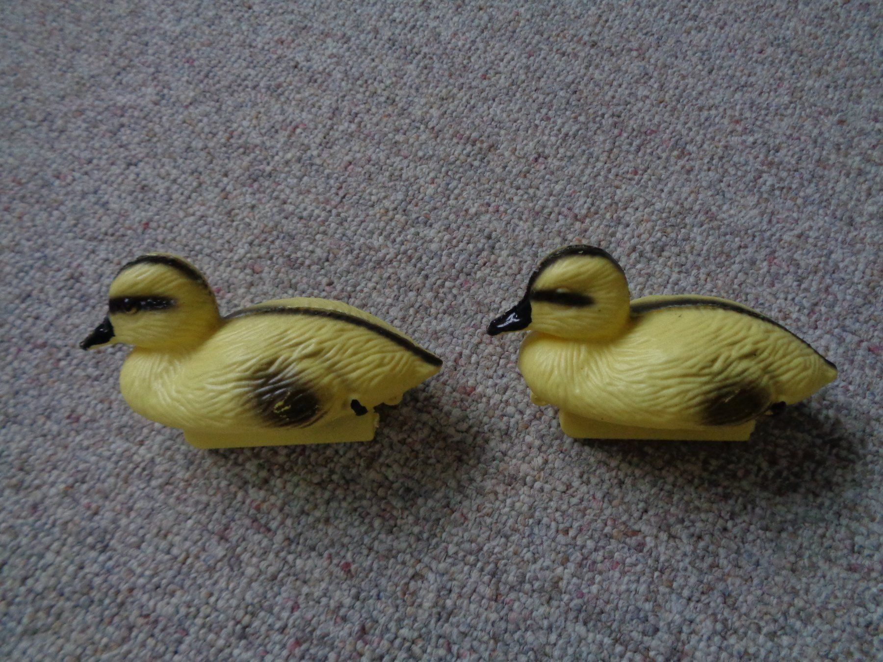 Statuette: Schwimm Ente "Küken" (12 cm) – Nuovo e nell'imballaggio originale da Langenbruck venduto da Gumsi 1