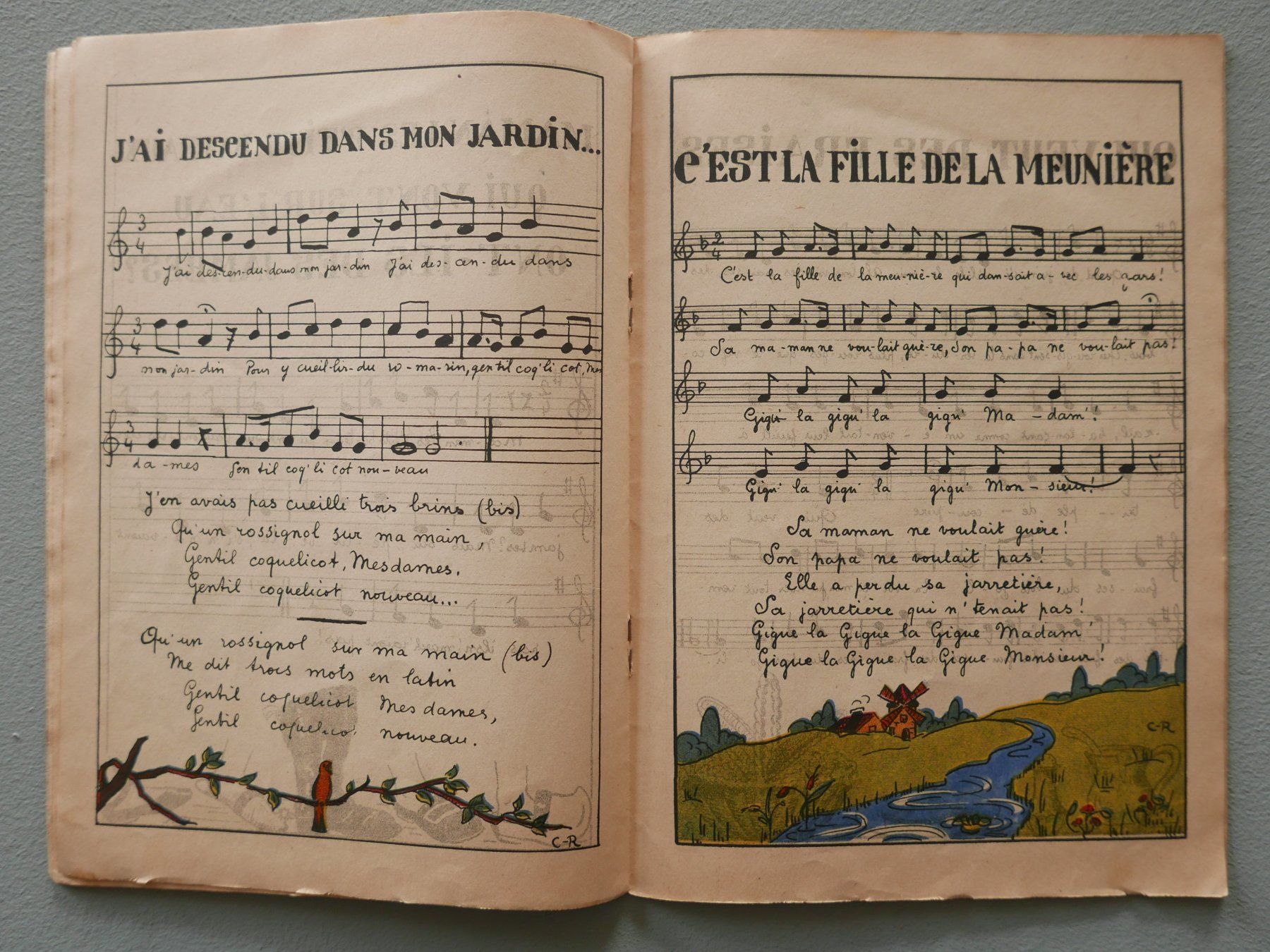 Libri: KINDERLIEDER CHANSONS POUR LES PETITS ENFANTS – Usato da Balgach venduto da Zwischenraum 5