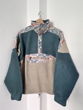 Vintage Eider Polaire Fleece 90s L