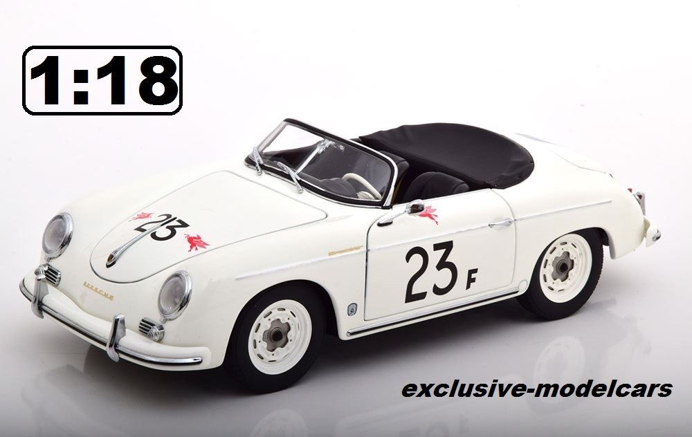 PORSCHE 356A SPEEDSTER 1955 BLANC