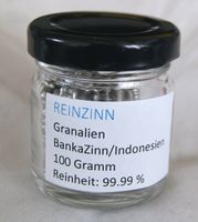 REINZINN   100 Gramm