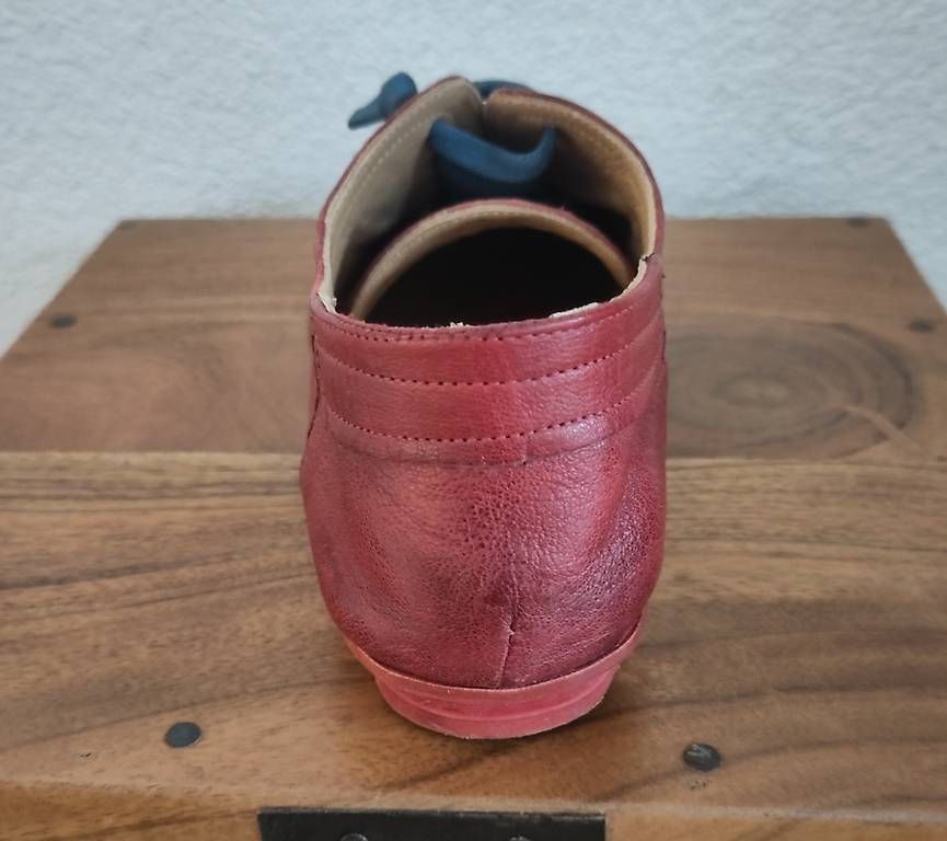 Damenschuhe: Rote Halbschuhe, echtleder, Gr. 38 – Gebraucht aus Zäziwil von Nilix8 3