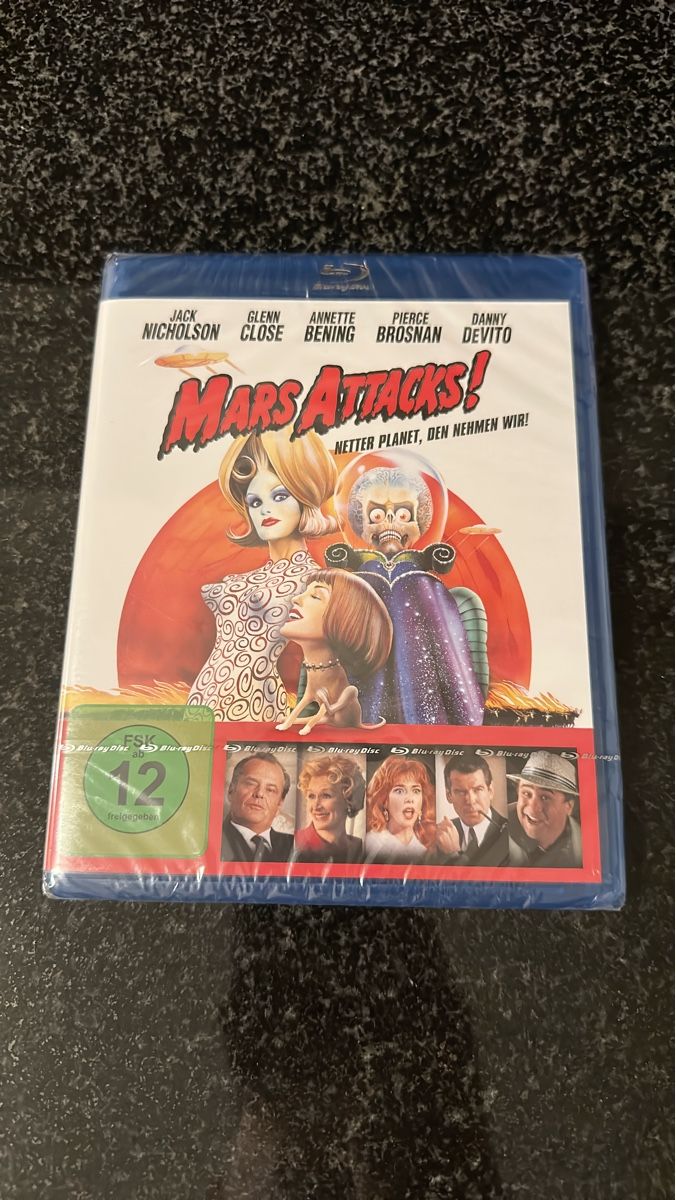 Tous les DVDs: Mars Attacks! Blu-ray - Neuf/Emballé – Neuf avec emballage d'origine à Brügg BE par Priceator