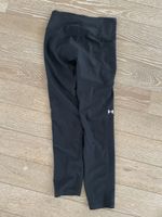 Under Armour women's black running leggings, size S