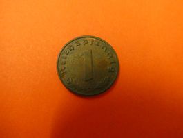 Dt. Reich 1939 A,  1 Reichspfennig