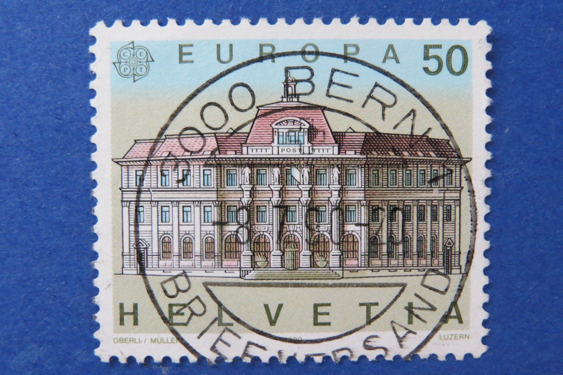 Tutti i francobolli: Lot Werbemarken mit Vollstempel BERN – Usato da Brunnen venduto da Kumari 6