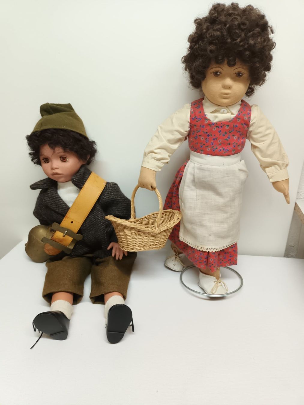 Bambole: Heidi und Peter  sehr lieblich 50cm  gross – Usato da sursee venduto da pasuro 2