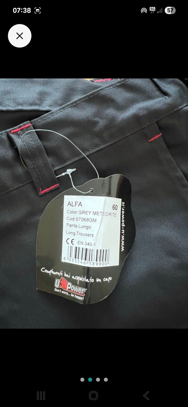 Pantaloni: Arbeitshose Grösse 60 – Nuovo (secondo la descrizione) da Bülach venduto da KIM.UA 1