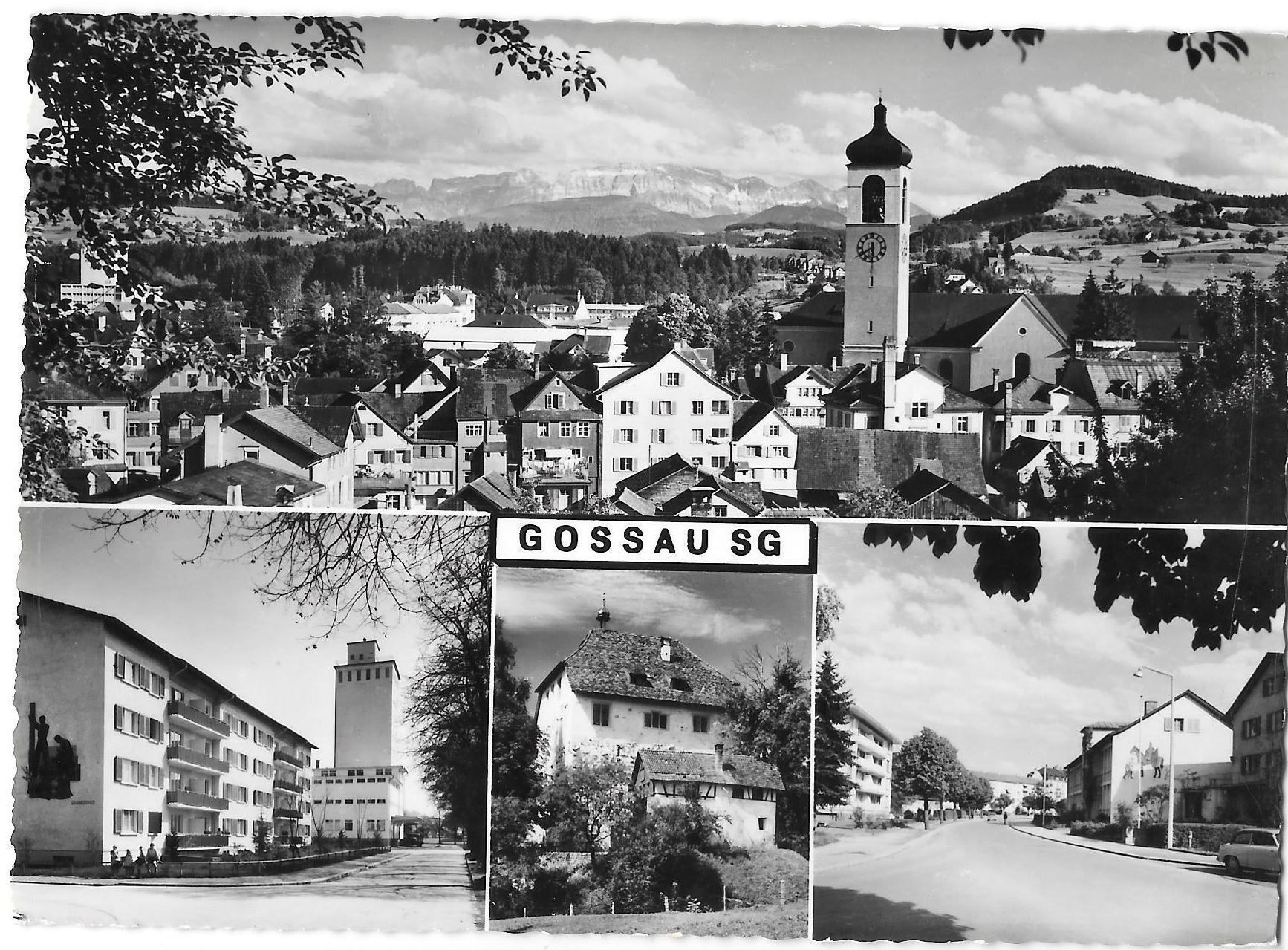 Cartoline postali: Gossau 4 Bilder – Usato da Olten venduto da clotaldi