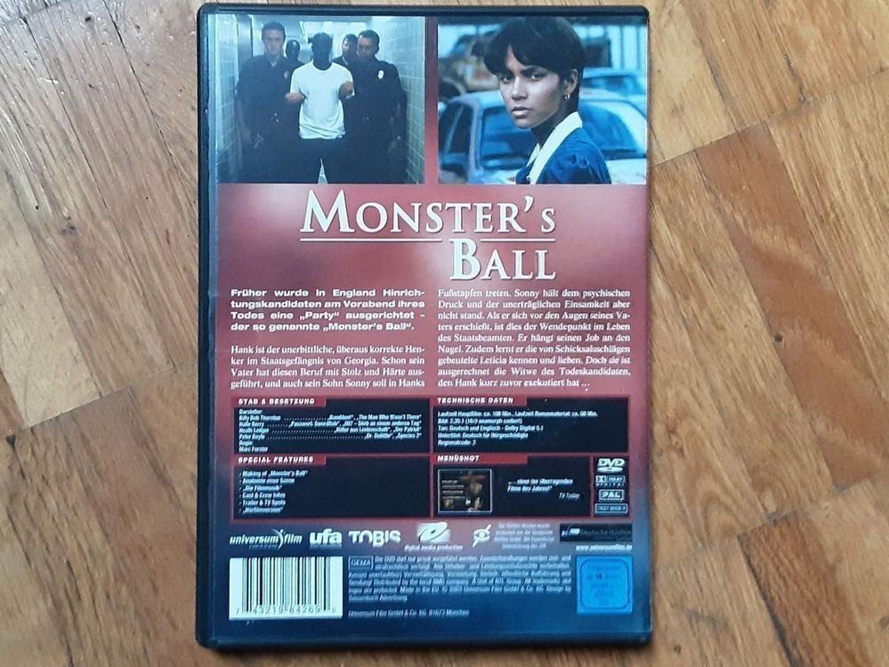 Tutti i DVDs: Monster's Ball – Usato da Wallisellen venduto da Sawr 1