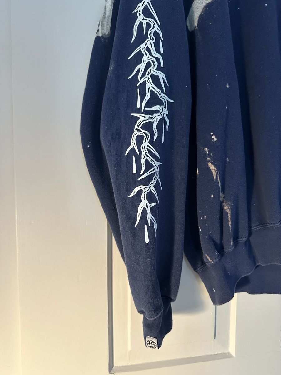 Maglioni & Felpe: Offline Sweatshirt, dunkelblau mit Print – Usato da Bern venduto da david.111 2