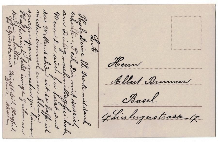 Cartoline postali: Romantik - Junge Dame mit Blumen – Usato da Frauenfeld venduto da POML 1