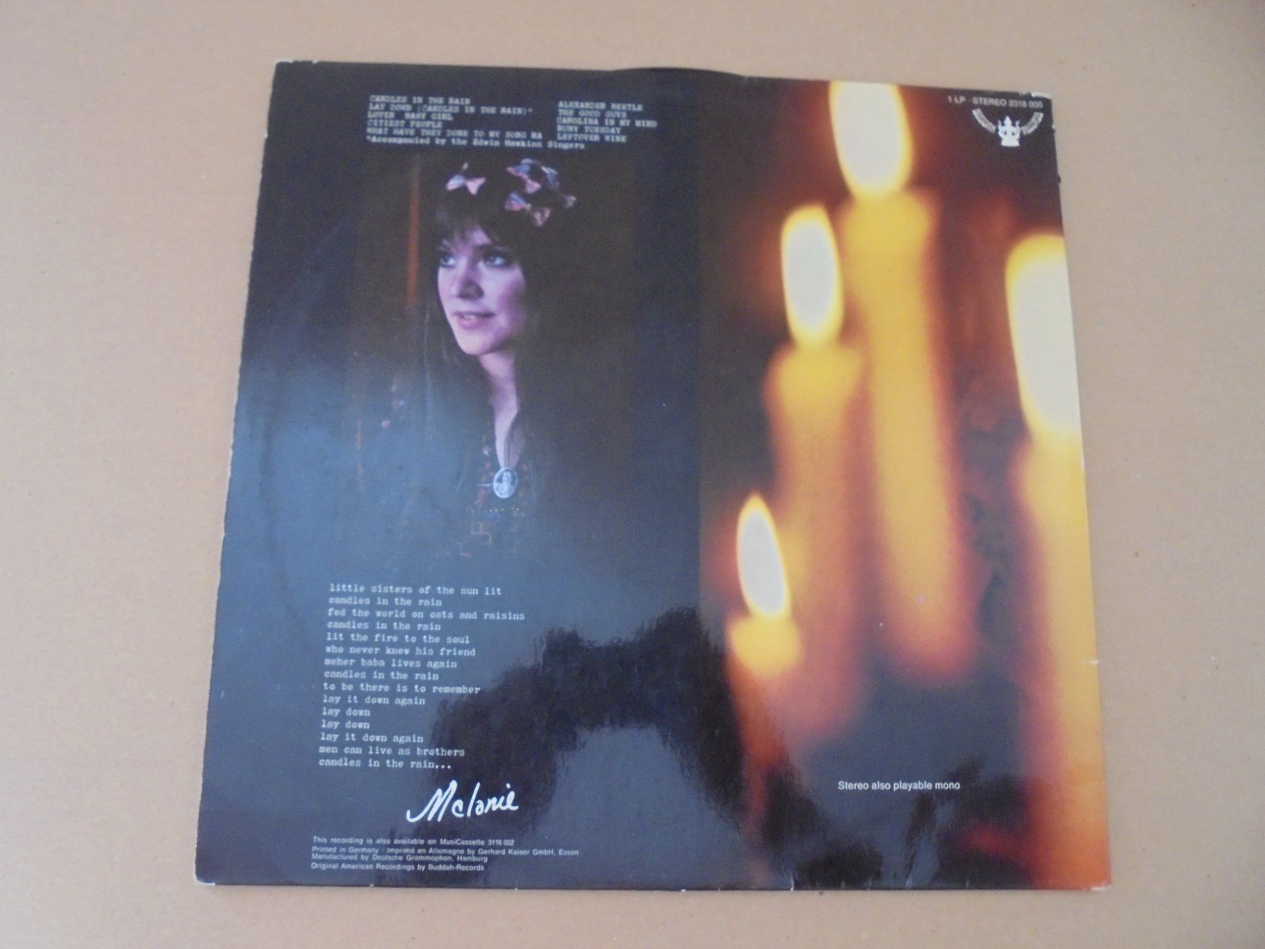 Dischi in vinile: Melanie featuring Lay Down / LP 1970 Deutschland – Usato da Crissier venduto da Promopost 2