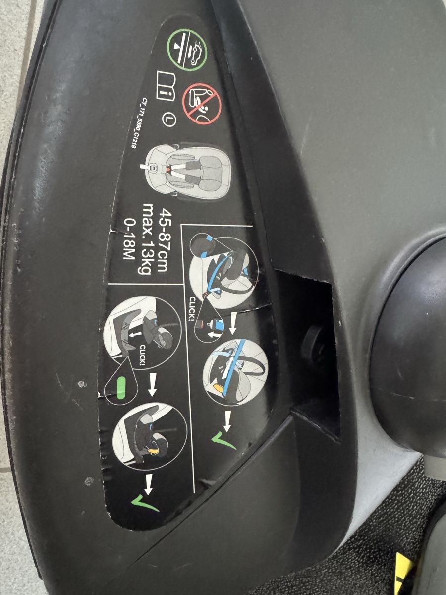 Cybex Auto-Kindersitze: Cybex Cloud Zi-Size Plus grey – Gebraucht aus Jona von Micky1819 3
