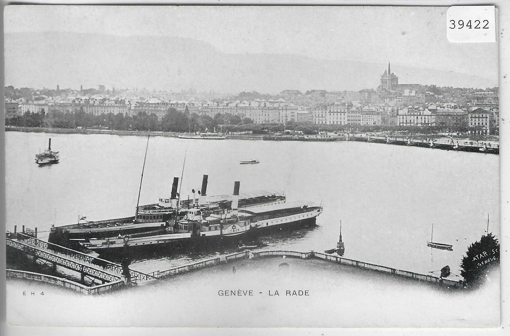 Cartoline postali: Geneve - La rade - Bateau-Salon – Usato da Ettingen venduto da Kartenplanet