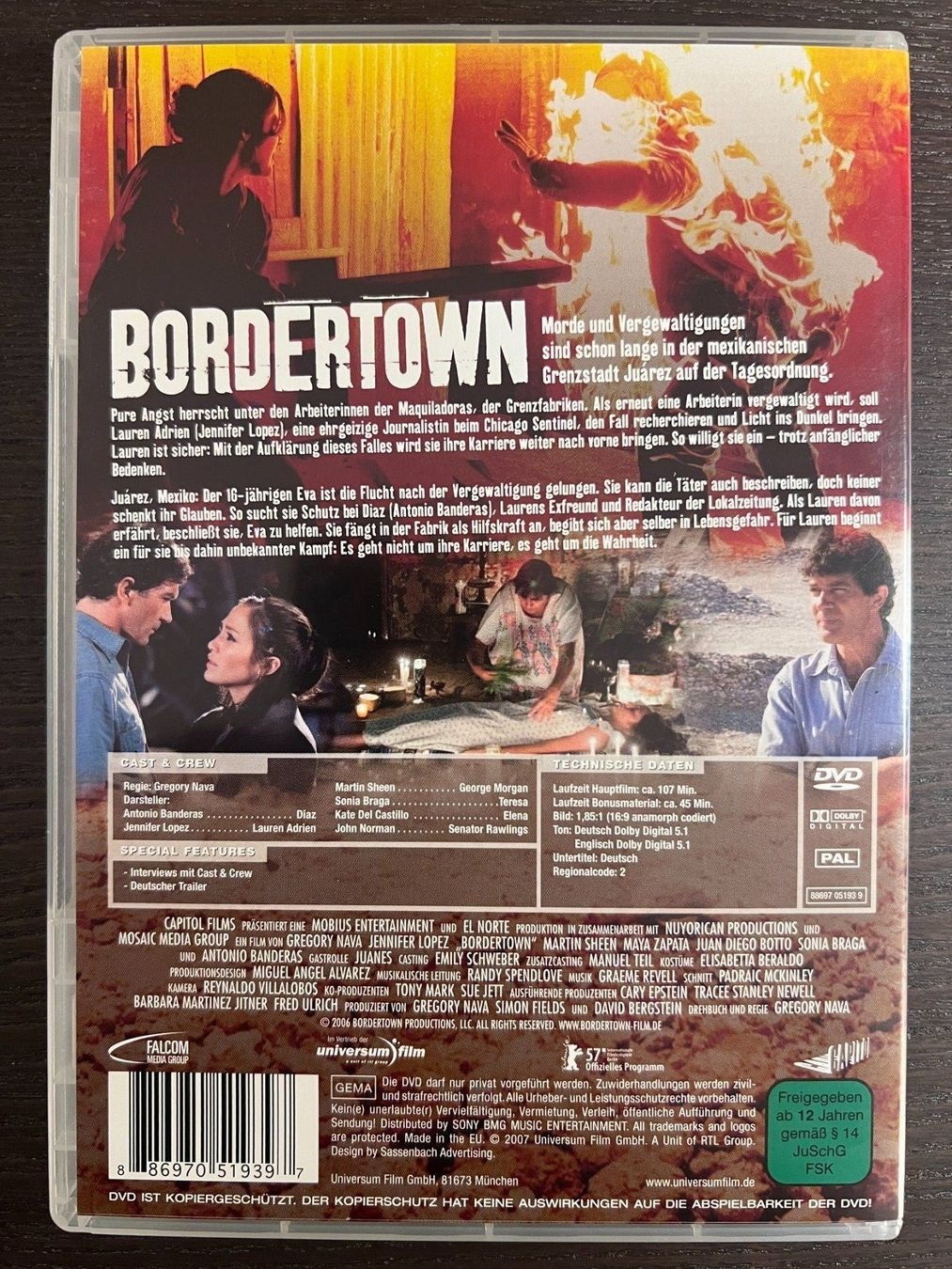 Tutti i DVDs: Bordertown – Usato da Zürich venduto da FilmFreunde 1