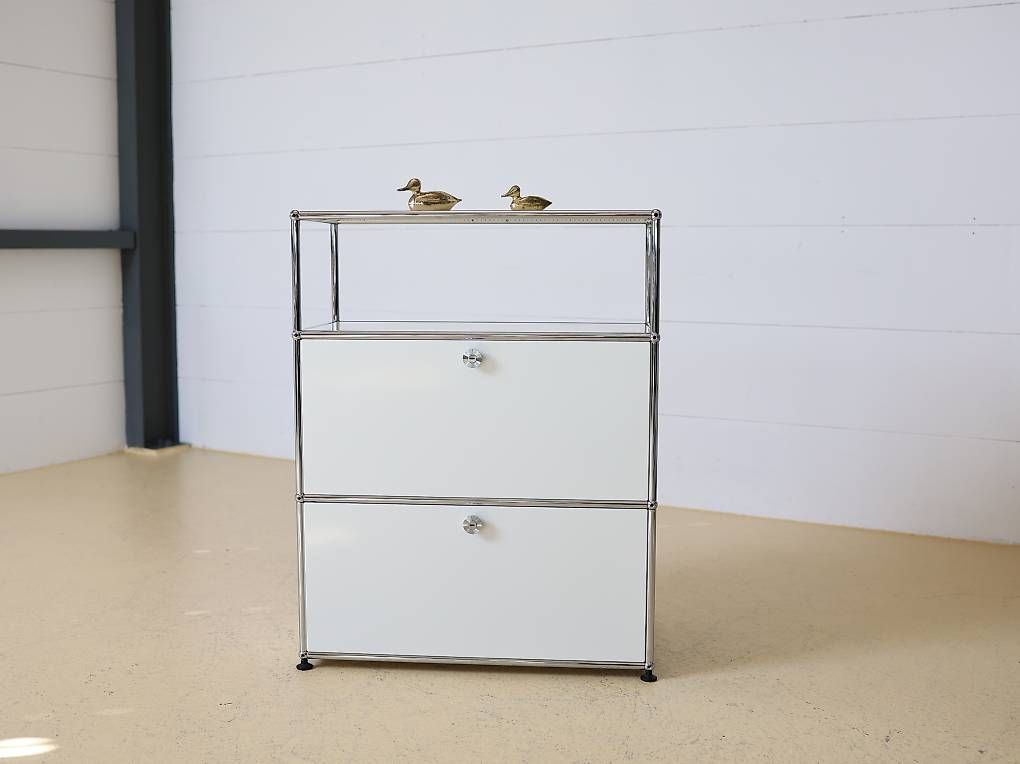 Cassettiere: USM Haller Sideboard, Highboard Reinweiss – Usato da Meinisberg venduto da atelier_TILIJA